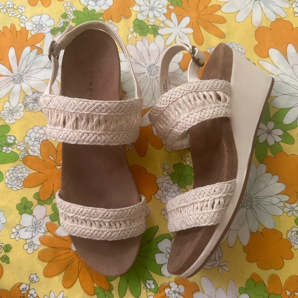 Lucky Brand Kemmer Wedge Sandals